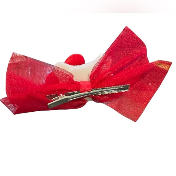 Sanrio Hello Kitty Plush Red 5 Inch Hair Clip - Picture 2 of 2